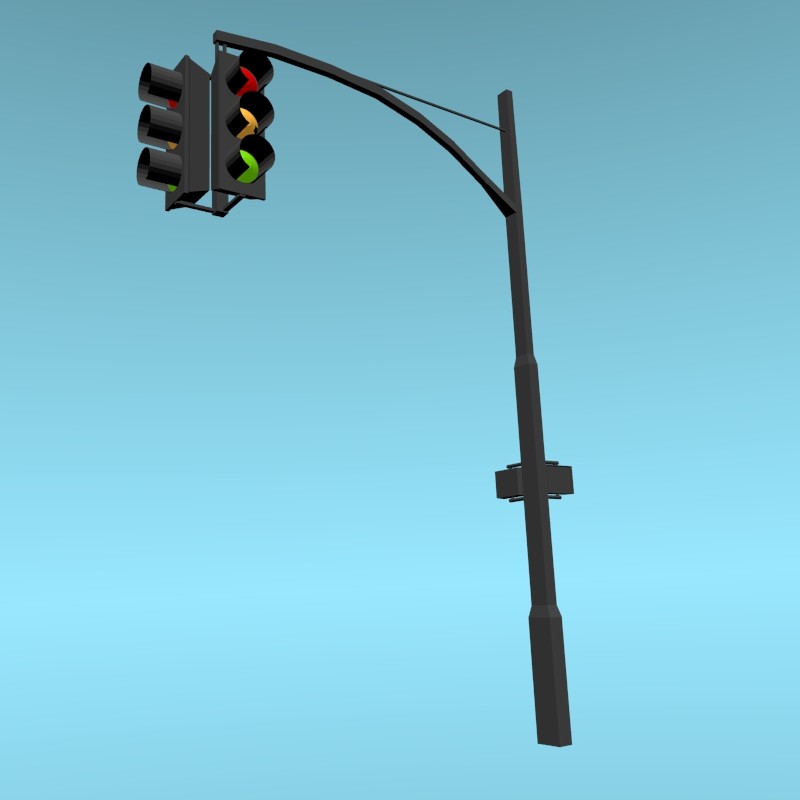 Traffic Lights USA Style preview image 1